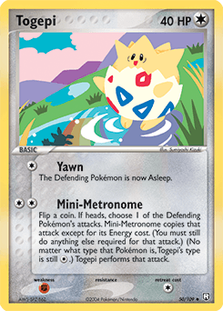 Togepi Team Rocket Returns #50