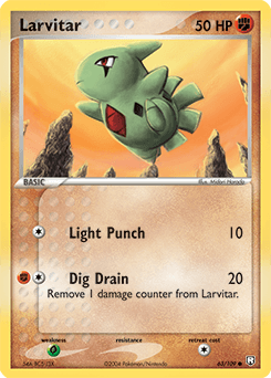 Larvitar Team Rocket Returns #63