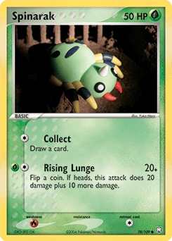 Spinarak Team Rocket Returns #78