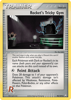 Rocket's Tricky Gym Team Rocket Returns #90