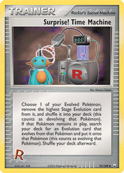 Surprise! Time Machine Team Rocket Returns #91