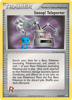 Swoop! Teleporter Team Rocket Returns #92