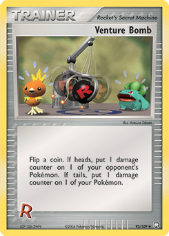 Venture Bomb Team Rocket Returns #93