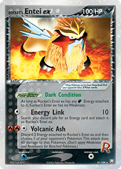 Rocket's Entei ex Team Rocket Returns #97