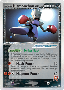Rocket's Hitmonchan ex Team Rocket Returns #98