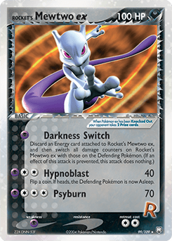 Rocket's Mewtwo ex Team Rocket Returns #99