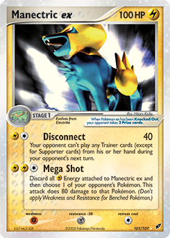 Manectric ex Deoxys #101