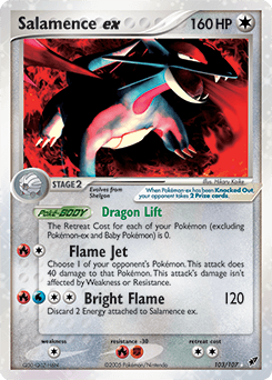 Salamence ex Deoxys #103