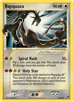 Rayquaza ★ Deoxys #107