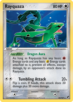 Rayquaza Deoxys #22