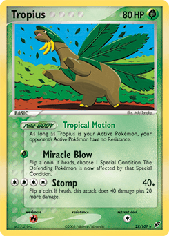 Tropius Deoxys #27