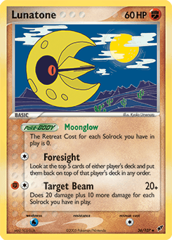 Lunatone Deoxys #36