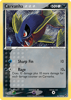 Carvanha Deoxys #56