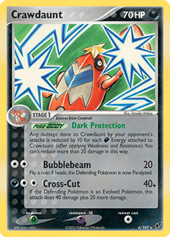 Crawdaunt Deoxys #6