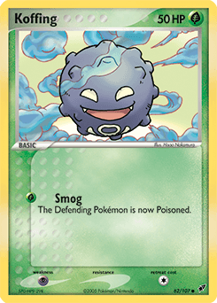 Koffing Deoxys #62