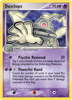 Dusclops Deoxys #7