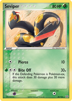Seviper Emerald #20