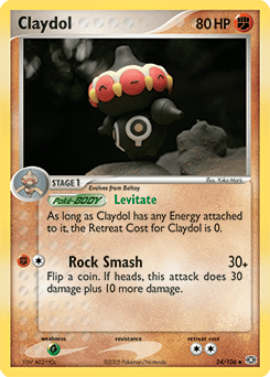 Claydol Emerald #24