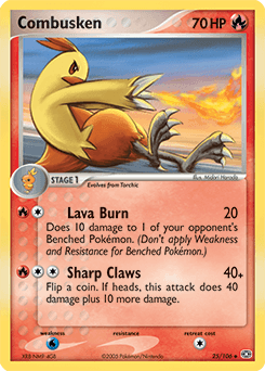 Combusken Emerald #25