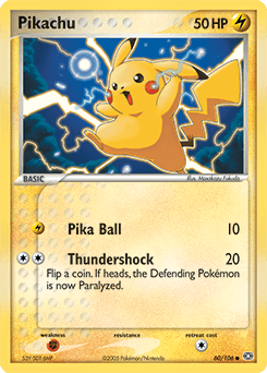 Pikachu Emerald #60
