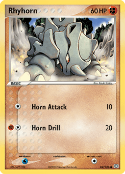 Rhyhorn Emerald #62