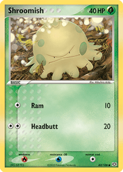 Shroomish Emerald #63