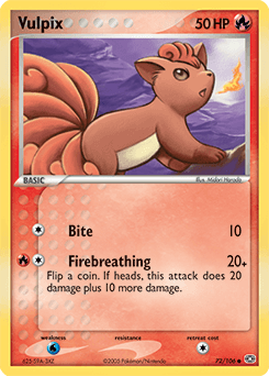Vulpix Emerald #72