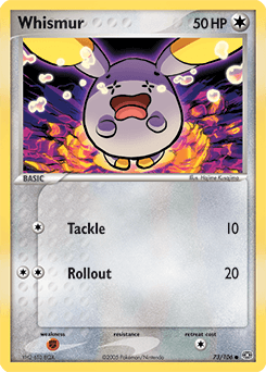Whismur Emerald #73
