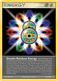 Double Rainbow Energy Emerald #87