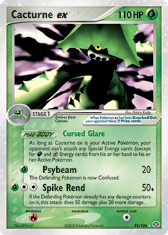 Cacturne ex Emerald #91