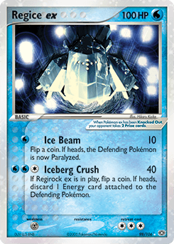 Regice ex Emerald #98