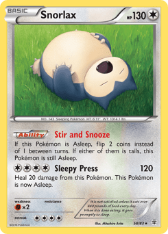 Snorlax Generations #58