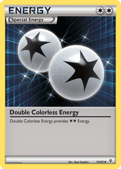 Double Colorless Energy Generations #74