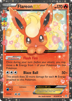 Flareon-EX Generations #RC6