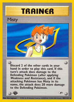 Misty Gym Heroes #102