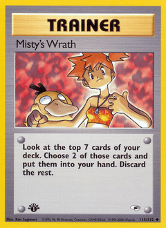 Misty's Wrath Gym Heroes #114