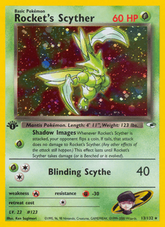 Rocket's Scyther Gym Heroes #13