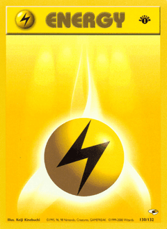 Lightning Energy Gym Heroes #130