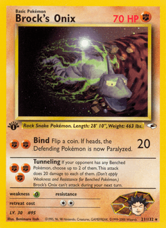 Brock's Onix Gym Heroes #21