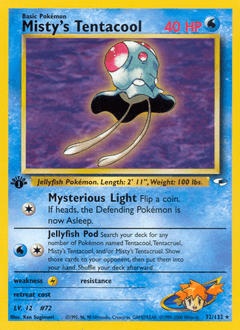 Misty's Tentacool Gym Heroes #32