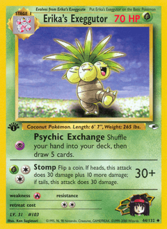 Erika's Exeggutor Gym Heroes #44
