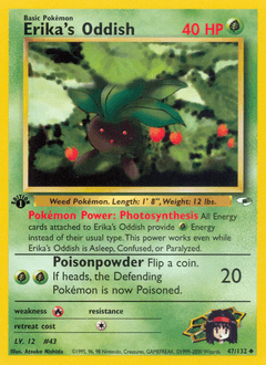 Erika's Oddish Gym Heroes #47