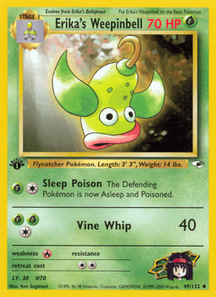 Erika's Weepinbell Gym Heroes #49