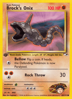 Brock's Onix Gym Heroes #69