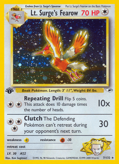 Lt. Surge's Fearow Gym Heroes #7