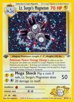 Lt. Surge's Magneton Gym Heroes #8