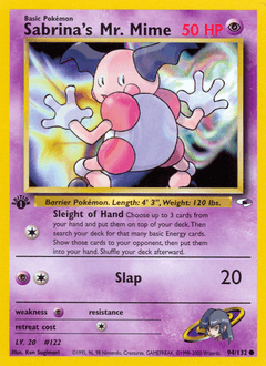 Sabrina's Mr. Mime Gym Heroes #94