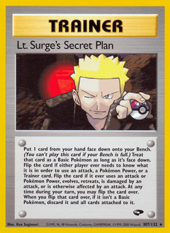 Lt. Surge's Secret Plan Gym Challenge #107