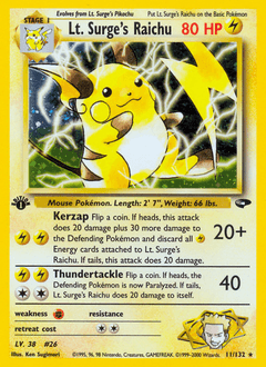 Lt. Surge's Raichu Gym Challenge #11