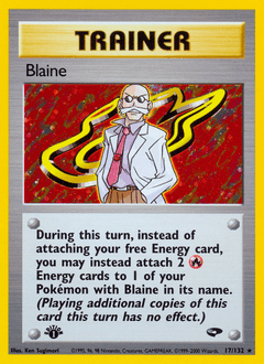 Blaine Gym Challenge #17